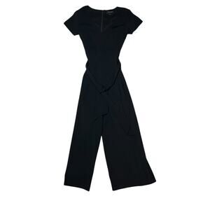 Club Monaco Black Sannah Jumpsuit